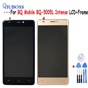5.0" For BQ Mobile BQ-5005L Intense LCD Display + Touch Screen Digitizer Assembly + Frame Replacement + Tools
5.0" For BQ Mobile BQ-5005L Intense LCD Display + Touch Screen Digitizer Assembly + Frame Replacement + Tools