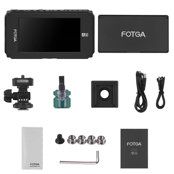FOTGA A50T Vedio Monitor 5 Inch FHD IPS On-Camera Field Monitor 1920x1080 Touchscreen Dual NP-F Battery Plate for 5D III IV A7
FOTGA A50T Vedio Monitor 5 Inch FHD IPS On-Camera Field Monitor 1920x1080 Touchscreen Dual NP-F Battery Plate for 5D III IV A7