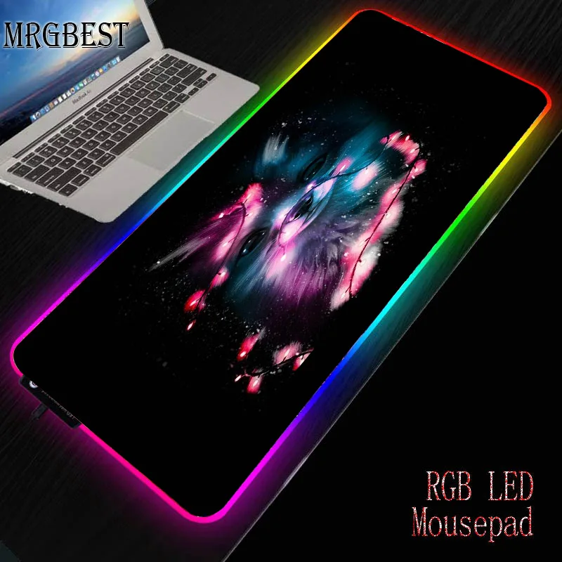 MRGBEST Animal Large Game RGB LED Mouse Pad Computer Advanced Game Player Accessories 40x90cm Lock Control Colorful Desktop Mat
MRGBEST Animal Large Game RGB LED Mouse Pad Computer Advanced Game Player Accessories 40x90cm Lock Control Colorful Desktop Mat
