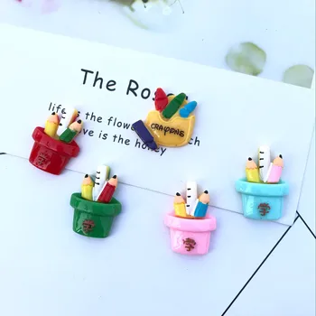 10pcs/lot flat back resin Brush pot crayon charms phone protection DIY resin necklaces accessories cabochons pendant
10pcs/lot flat back resin Brush pot crayon charms phone protection DIY resin necklaces accessories cabochons pendant