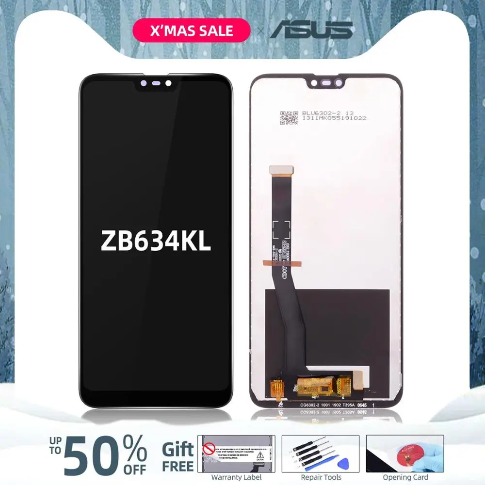 6.26 inch S-IPS Original Display for ASUS Zenfone Max Plus M2 ZB634KL LCD Touch Screen Digitizer Replacement Module Front Panel
6.26 inch S-IPS Original Display for ASUS Zenfone Max Plus M2 ZB634KL LCD Touch Screen Digitizer Replacement Module Front Panel