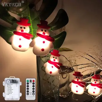 Cute Plush Snowman 20LED String Lights Curtain Light Home Ornaments Xmas Tree Hanging Pendant Christmas Bedroom Decorative Light
Cute Plush Snowman 20LED String Lights Curtain Light Home Ornaments Xmas Tree Hanging Pendant Christmas Bedroom Decorative Light
