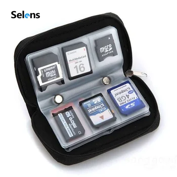 Selens SD SDHC MMC CF For Micro SD Memory Card Storage Carrying Pouch bag Box Case Holder Protector Wallet Wholesale Store
Selens SD SDHC MMC CF For Micro SD Memory Card Storage Carrying Pouch bag Box Case Holder Protector Wallet Wholesale Store