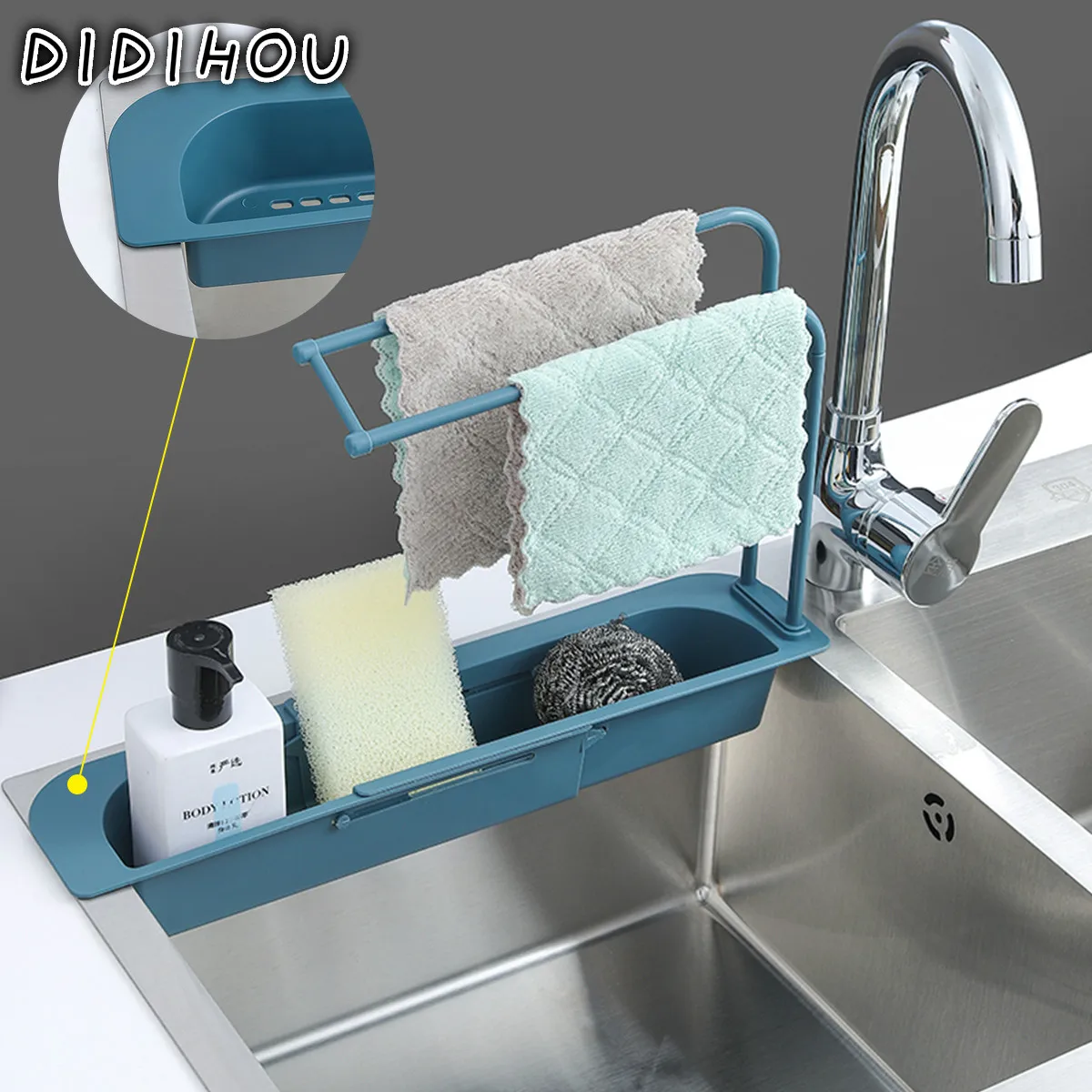 Telescopic Sink Storage Rack Adjustable Drain Rack Kitchen Sink Storage Rack Orangizer Washing Bowl Sponge Holder Bathroom
Telescopic Sink Storage Rack Adjustable Drain Rack Kitchen Sink Storage Rack Orangizer Washing Bowl Sponge Holder Bathroom