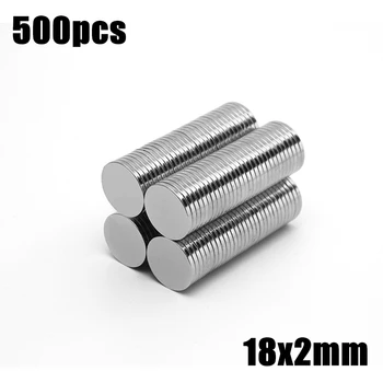 500pcs 18x2mm Super Powerful Strong Bulk Small Round NdFeB Neodymium Disc Magnets Dia 18mm x 2mm N35 Rare Earth NdFeB Magnet
500pcs 18x2mm Super Powerful Strong Bulk Small Round NdFeB Neodymium Disc Magnets Dia 18mm x 2mm N35 Rare Earth NdFeB Magnet
