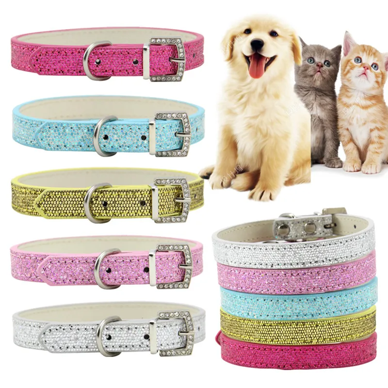 Soft PU Leather Cat Collar Solid Puppy Collars for Small Medium Dog Cat Accessories Chihuahua Pet Products
Soft PU Leather Cat Collar Solid Puppy Collars for Small Medium Dog Cat Accessories Chihuahua Pet Products