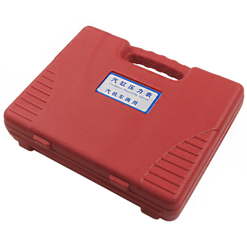 Professional Petrol Gas Engine Cylinder Compression Tester Gauge Kits Motor Auto
Professional Petrol Gas Engine Cylinder Compression Tester Gauge Kits Motor Auto