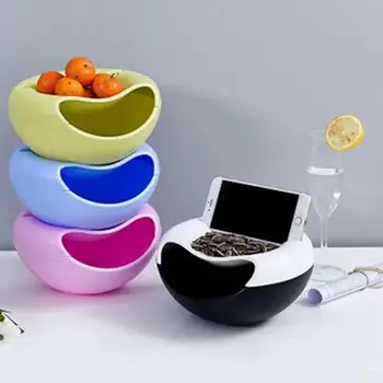 Creative Shape Lazy Plastic Double Layer Dry Fruit Melon Seeds Nut Containers Snacks Holder Kitchen Gadgets And Accessories Stor
Creative Shape Lazy Plastic Double Layer Dry Fruit Melon Seeds Nut Containers Snacks Holder Kitchen Gadgets And Accessories Stor