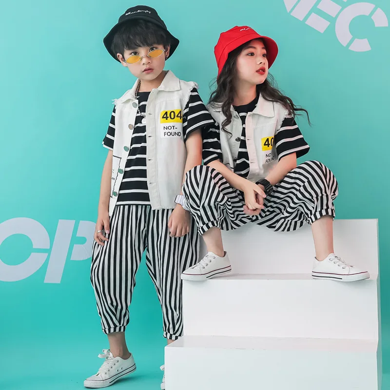 Hip Hop Costumes for Girls Boys Ballroom Dance Wear Jazz Dancing T Shirt Pants Clothes Street Kids Dance Competition Costume
Hip Hop Costumes for Girls Boys Ballroom Dance Wear Jazz Dancing T Shirt Pants Clothes Street Kids Dance Competition Costume