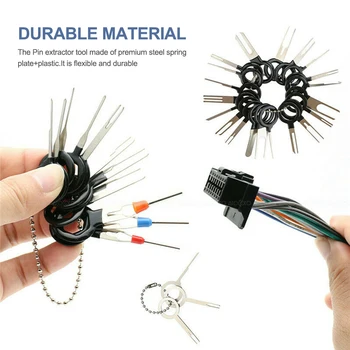 GISAEV 60pcs Car Plug Terminal Remove Tool Set Key Pin Release Pin Car Electrical Wire Crimp Connector Kit Car Plug Repair Tool
GISAEV 60pcs Car Plug Terminal Remove Tool Set Key Pin Release Pin Car Electrical Wire Crimp Connector Kit Car Plug Repair Tool