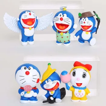 6PCS/Set Home Ornaments Cake Decoration PVC Models Toys Doraemon Action Figures toys
6PCS/Set Home Ornaments Cake Decoration PVC Models Toys Doraemon Action Figures toys