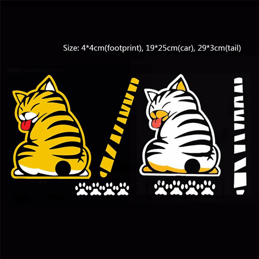 Cat Moving Tail Paws Car Stickers 3D Creative Cartoon Auto Rear Windshield Vehicle Window Wiper Decal Styling Decoration Sticker
Cat Moving Tail Paws Car Stickers 3D Creative Cartoon Auto Rear Windshield Vehicle Window Wiper Decal Styling Decoration Sticker