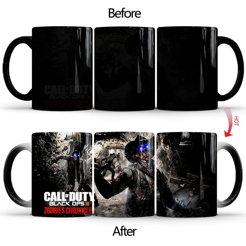 1Pcs New 350ml Thermochromic Magic Cup Game Call Of Duty Color Changing Mug Ceramic Coffee Milk Cup Gift for Children Friends
1Pcs New 350ml Thermochromic Magic Cup Game Call Of Duty Color Changing Mug Ceramic Coffee Milk Cup Gift for Children Friends