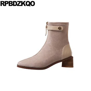 fall short front zipper european shoes suede autumn comfortable winter women ankle boots 2019 round toe chunky block ladies fur
fall short front zipper european shoes suede autumn comfortable winter women ankle boots 2019 round toe chunky block ladies fur