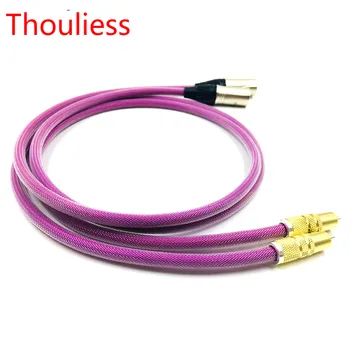 Thouliess Pair HIFI Cardas 2RCA Male to 2XLR Male Cable XLR Balanced Reference Interconnect Audio Cable with XLO HTP1 Cable
Thouliess Pair HIFI Cardas 2RCA Male to 2XLR Male Cable XLR Balanced Reference Interconnect Audio Cable with XLO HTP1 Cable