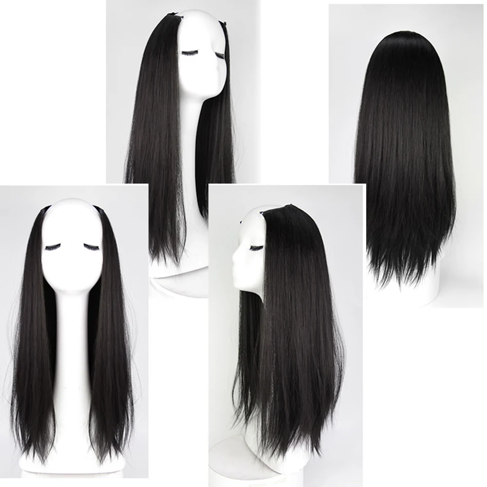 AIYEE 5 Clips Straight Clip in One Piece Hair Extensions Synthetic Hairpiece Synthetic Hair Fall To Hips Hair 24 Inch
AIYEE 5 Clips Straight Clip in One Piece Hair Extensions Synthetic Hairpiece Synthetic Hair Fall To Hips Hair 24 Inch