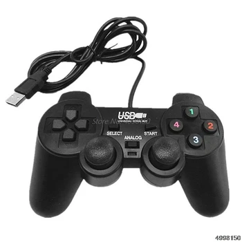 Black Wired Game Controller USB Joystick Gamepad Joypad for PC Laptop Computer Dropship
Black Wired Game Controller USB Joystick Gamepad Joypad for PC Laptop Computer Dropship