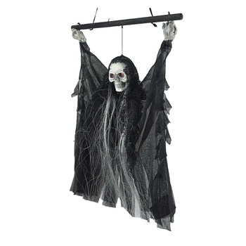 Halloween Horror Ghost with Sound Glow Haunted House Origin Layout Props Pole Decoration
Halloween Horror Ghost with Sound Glow Haunted House Origin Layout Props Pole Decoration