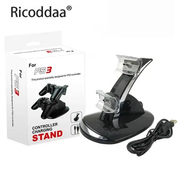 USB Dual Controllers Ports Charge Station For PS3 Gamepad Charging Dock Stand For Sony PlayStation 3 USB Charger Controller
USB Dual Controllers Ports Charge Station For PS3 Gamepad Charging Dock Stand For Sony PlayStation 3 USB Charger Controller