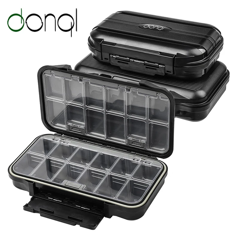 DONQL Waterproof Fishing Box High Transparent Plastic Inner Bay Lure Box Tackle Clearly Visible Carp Fly Fishing Accessories
DONQL Waterproof Fishing Box High Transparent Plastic Inner Bay Lure Box Tackle Clearly Visible Carp Fly Fishing Accessories