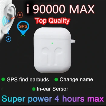 New i90000 MAX TWS Wireless Bluetooth 5.0 Earphone Wireless Earbuds 8DPK i99999plus i90000 Pro i99000 i9000 Pro TWS Original
New i90000 MAX TWS Wireless Bluetooth 5.0 Earphone Wireless Earbuds 8DPK i99999plus i90000 Pro i99000 i9000 Pro TWS Original