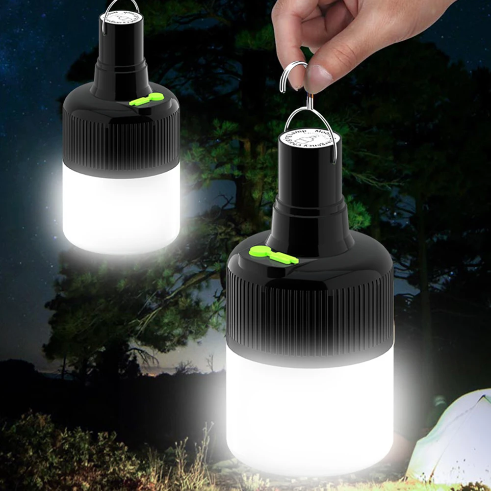 USB Rechargeable Portable LED Camping Light Bulb with Hook Camping Hanging Emergency Night Lamp Lights for Outdoor Patio Porch
USB Rechargeable Portable LED Camping Light Bulb with Hook Camping Hanging Emergency Night Lamp Lights for Outdoor Patio Porch