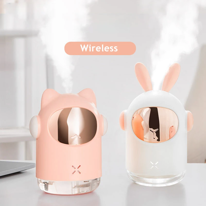 ELOOLE Rabbit Portable Wireless Air Humidifier USB Ultrasonic Aromatherapy Essential Oil Diffuser With Battery For Home Car
ELOOLE Rabbit Portable Wireless Air Humidifier USB Ultrasonic Aromatherapy Essential Oil Diffuser With Battery For Home Car