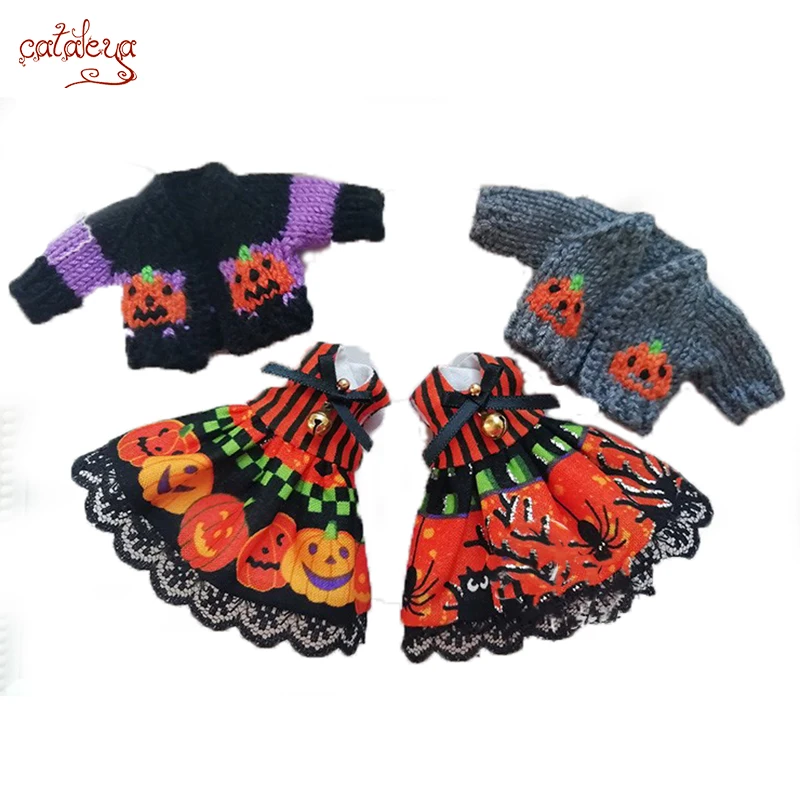 Cataleya OB11molly sister head BJD1/8 тканевый свитер ручной работы Хэллоуин специальное издание