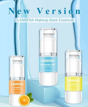 LANBENA Face Primer Makeup The Ordinary Base Essence Serum Hyaluronic Acid VC 24K Gold Moisturizing Brighten Skin
LANBENA Face Primer Makeup The Ordinary Base Essence Serum Hyaluronic Acid VC 24K Gold Moisturizing Brighten Skin