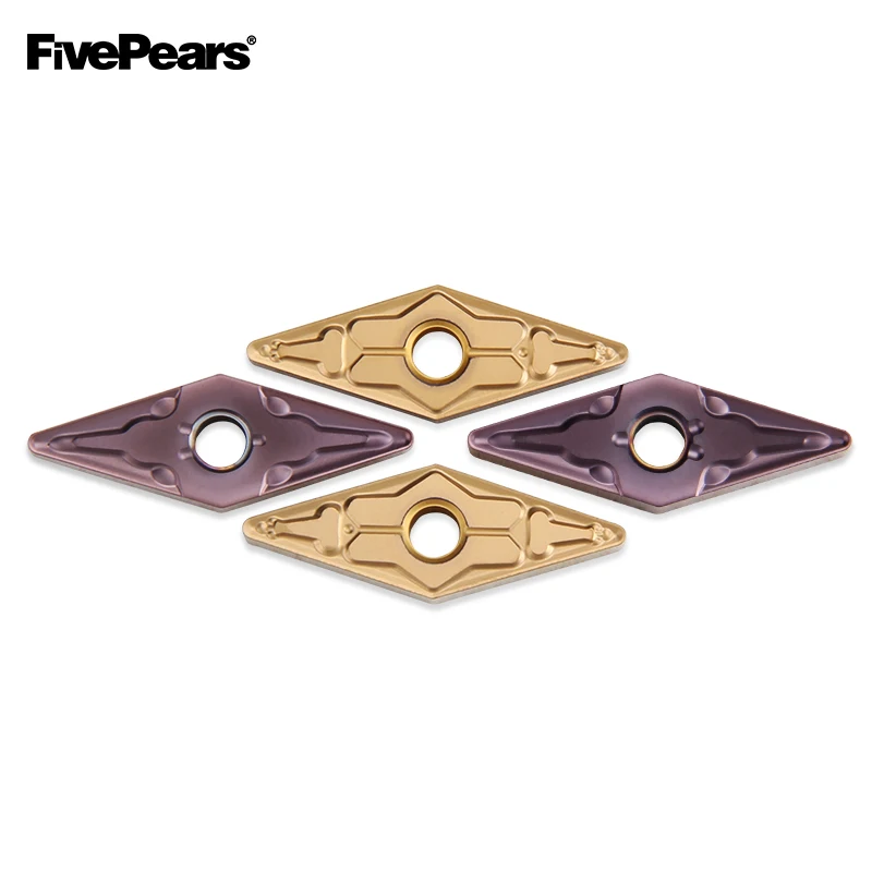 FivePears 10Pcs VNMG160404 160408-TM VBGT/VCGT110302/04/08 Turning Tools CNC Lathe Cutter Tool
FivePears 10Pcs VNMG160404 160408-TM VBGT/VCGT110302/04/08 Turning Tools CNC Lathe Cutter Tool