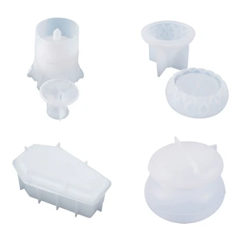 DIY Multifunctional Silicone Epoxy Resin Casting Molds,4 Pattern Storage Mold R2LE
DIY Multifunctional Silicone Epoxy Resin Casting Molds,4 Pattern Storage Mold R2LE