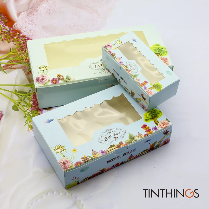 20PCS Paper Gift Box With Window Birthday Wedding Favors Gift Candy Box Blue Cookie Cake Decorating Baking Cupcake
20PCS Paper Gift Box With Window Birthday Wedding Favors Gift Candy Box Blue Cookie Cake Decorating Baking Cupcake