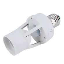 E27 Plug 360 Degree PIR Induction Motion Sensor Infrared Motion Detection Sensor Light Bulb Socket Switch Base Holder AC110-220V
E27 Plug 360 Degree PIR Induction Motion Sensor Infrared Motion Detection Sensor Light Bulb Socket Switch Base Holder AC110-220V