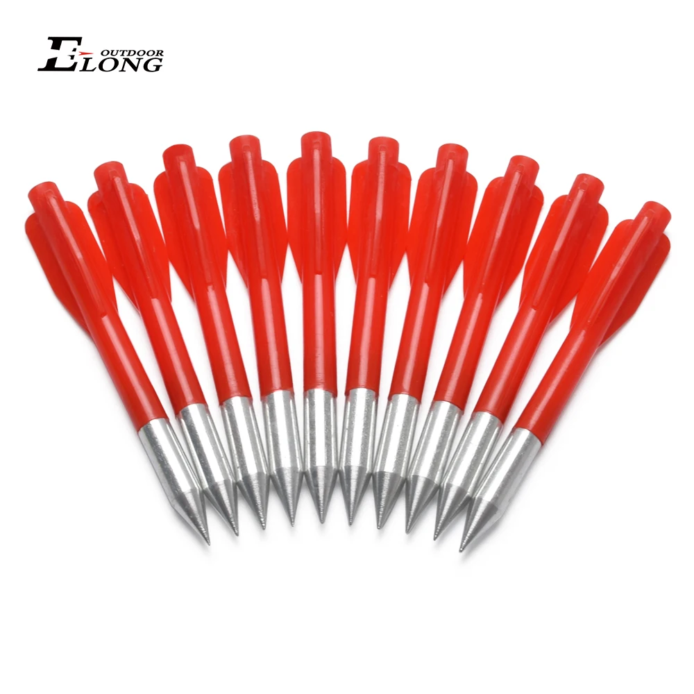 20Pcs Red Aluminum Tips Bolt Archery Arrow 2.9" Length Broadheads Flecha For 50/80 LB Pistol Crossbow Accurate
20Pcs Red Aluminum Tips Bolt Archery Arrow 2.9" Length Broadheads Flecha For 50/80 LB Pistol Crossbow Accurate