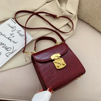 2020 Mini Stone Pattern PU Leather Crossbody Bags For Women 2019 Lock Designer Shoulder Messenger Bag Female Travel Handbags
2020 Mini Stone Pattern PU Leather Crossbody Bags For Women 2019 Lock Designer Shoulder Messenger Bag Female Travel Handbags