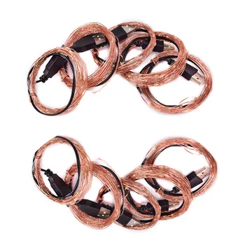 USB LED String Light Copper Wire LED Christmas Lights For Wedding Party Holiday Decoration Size 5m/10m
USB LED String Light Copper Wire LED Christmas Lights For Wedding Party Holiday Decoration Size 5m/10m