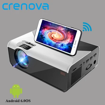 CRENOVA MINI Projector G08 3000 Lumens (Optional Android G08C) Wifi Bluetooth for Phone Projector Support 1080P 3D Home Movie
CRENOVA MINI Projector G08 3000 Lumens (Optional Android G08C) Wifi Bluetooth for Phone Projector Support 1080P 3D Home Movie