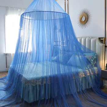 Old-Fashioned Mosquito Net Dome Ceiling Size Bed Irregular 2 M round Bed Kang Tatami Household Hole-Free Installation
Old-Fashioned Mosquito Net Dome Ceiling Size Bed Irregular 2 M round Bed Kang Tatami Household Hole-Free Installation