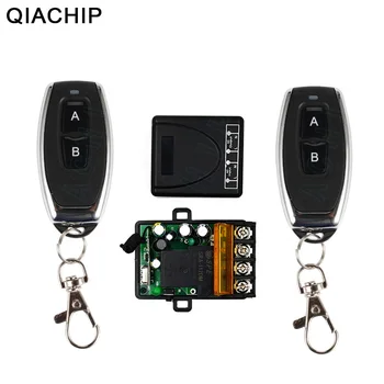QIACHIP 433Mhz Universal Wireless RF Remote Control Switch AC 220V 1CH 30A Relay Receiver + 2 CH 433 Mhz Remote For Water Pump
QIACHIP 433Mhz Universal Wireless RF Remote Control Switch AC 220V 1CH 30A Relay Receiver + 2 CH 433 Mhz Remote For Water Pump