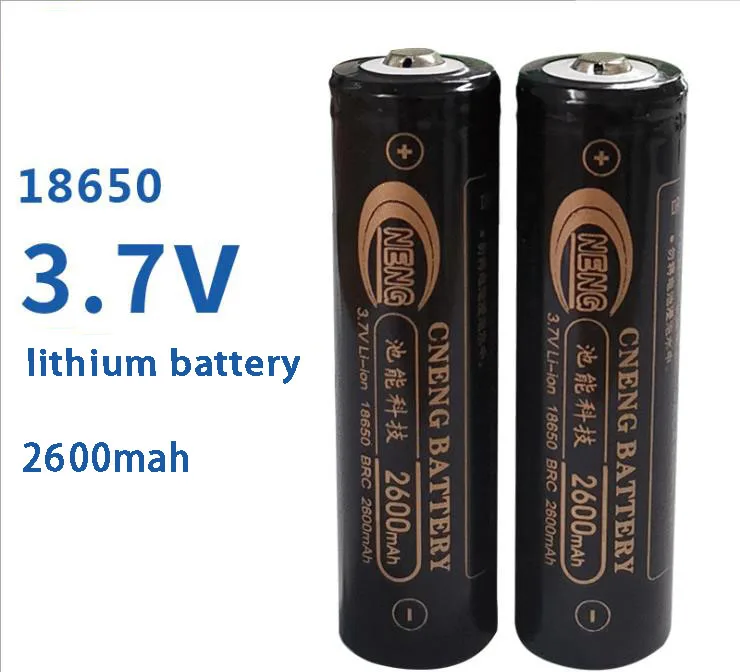 18650 lithium battery 3.7V 2600mAh rechargeable battery Smart lock microphone 10pcs
18650 lithium battery 3.7V 2600mAh rechargeable battery Smart lock microphone 10pcs