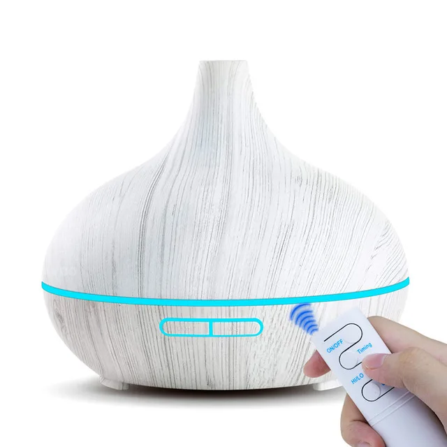 KBAYBO 550ml Ultrasonic Electric Air Humidifier Aroma Oil Diffuser White Wood Grain remote control 7 colors LED Lights for home
KBAYBO 550ml Ultrasonic Electric Air Humidifier Aroma Oil Diffuser White Wood Grain remote control 7 colors LED Lights for home