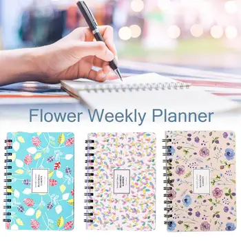2020 Daily Weekly Planner Flower Schedule Book Diary Notebook Planner Reusable Notebook for Office Stationery
2020 Daily Weekly Planner Flower Schedule Book Diary Notebook Planner Reusable Notebook for Office Stationery