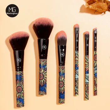 Miss Gorgeous Makeup Brushes Set Cosmetic Powder Eye Shadow Eyebrow Blusher Lip Brush Beauty Make Up Tools Sun Flower Serie 6pc
Miss Gorgeous Makeup Brushes Set Cosmetic Powder Eye Shadow Eyebrow Blusher Lip Brush Beauty Make Up Tools Sun Flower Serie 6pc