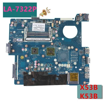New Notebook Motherboard For ASUS X53B K53B For LA-7322P AMD 
New Notebook Motherboard For ASUS X53B K53B For LA-7322P AMD