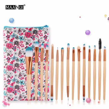 15pcs Pro Makeup Brushes Set Powder Foundation Eye Shadow Eyebrow Lip Concealer Highlight Make Up Brush Beauty Cosmetic Tool Kit
15pcs Pro Makeup Brushes Set Powder Foundation Eye Shadow Eyebrow Lip Concealer Highlight Make Up Brush Beauty Cosmetic Tool Kit
