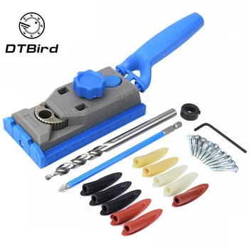 Woodworking Two-in-one Inclined Hole Locator With Calibrated Hole Locator Woodworking Board Connector With High Quality