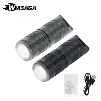 Mini LED Flashlight USB Rechargeable Keychain Torch White Light Portable Waterproof Small Pocket Lanterna with 10180 Battery
Mini LED Flashlight USB Rechargeable Keychain Torch White Light Portable Waterproof Small Pocket Lanterna with 10180 Battery