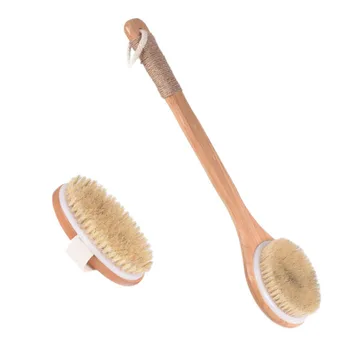 2 Pcs Back Brush Bath Body Brush Back Scrubber with Long Wooden Handle
2 Pcs Back Brush Bath Body Brush Back Scrubber with Long Wooden Handle