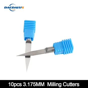 3.175MM Round Bottom Bits Milling Cutter 10Pcs Set Of Cutters End Mill CNC Engraving Machine Motor
3.175MM Round Bottom Bits Milling Cutter 10Pcs Set Of Cutters End Mill CNC Engraving Machine Motor