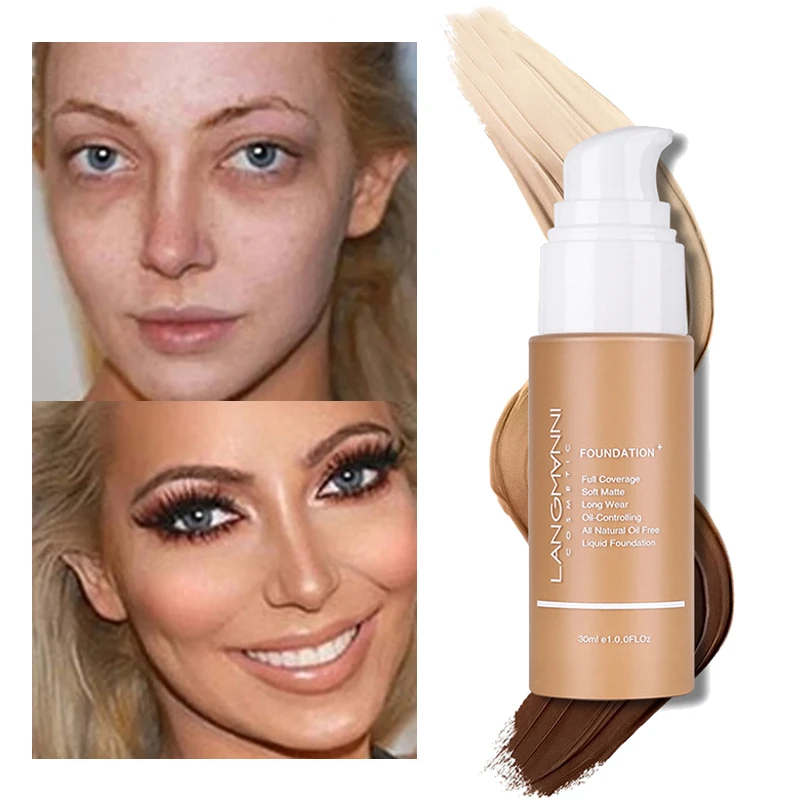 Concealer Cream Waterproof Long Wear Full Coverage Liquid Foundation Matte Base Makeup Dark Skin Corrector 
Concealer Cream Waterproof Long Wear Full Coverage Liquid Foundation Matte Base Makeup Dark Skin Corrector